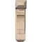 Ekena Millwork Merced Craftsman Smooth Bracket w/ Offset Brace, Douglas Fir, 7 1/2"W x 18"D x 30"H BKT0806X18X30MRC04SDF - alternate 4